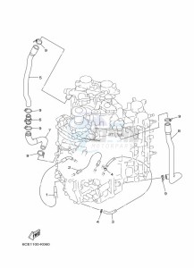 F225FETX drawing CYLINDER-AND-CRANKCASE-4