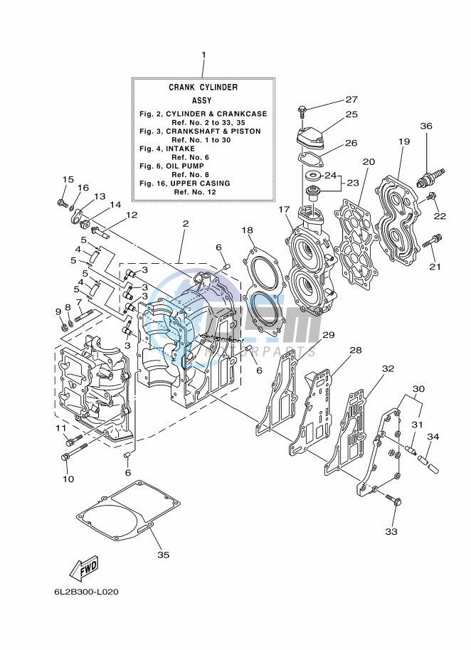 CYLINDER--CRANKCASE