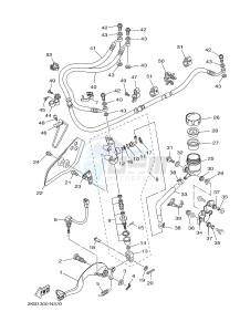 XT1200ZE SUPER TENERE ABS (2KB9 2KBA) drawing REAR MASTER CYLINDER