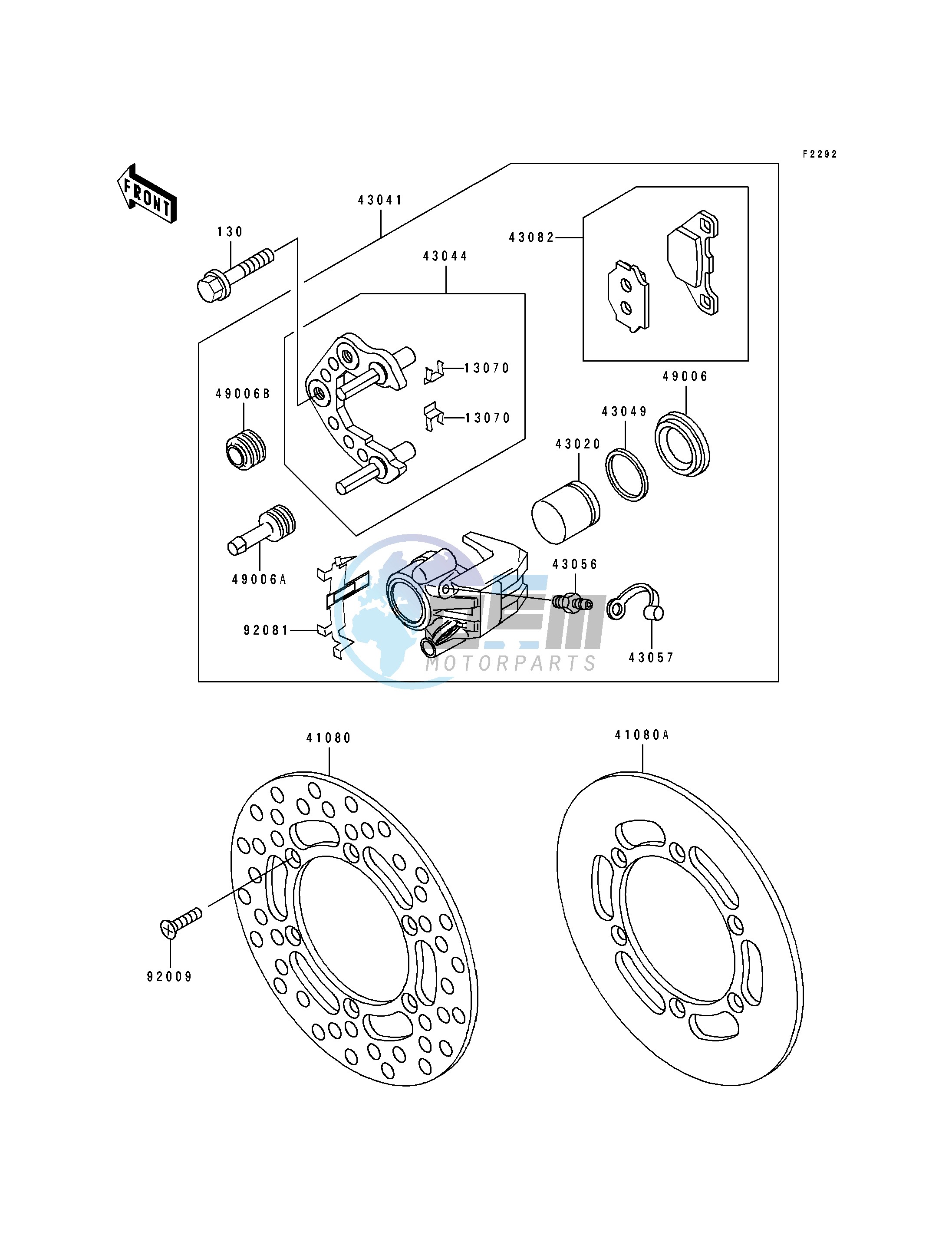 FRONT CALIPER