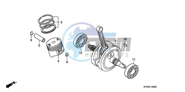 CRANKSHAFT/PISTON