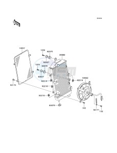 VN 900 C [VULCAN 900 CUSTOM] (7F-9FA) C9F drawing RADIATOR