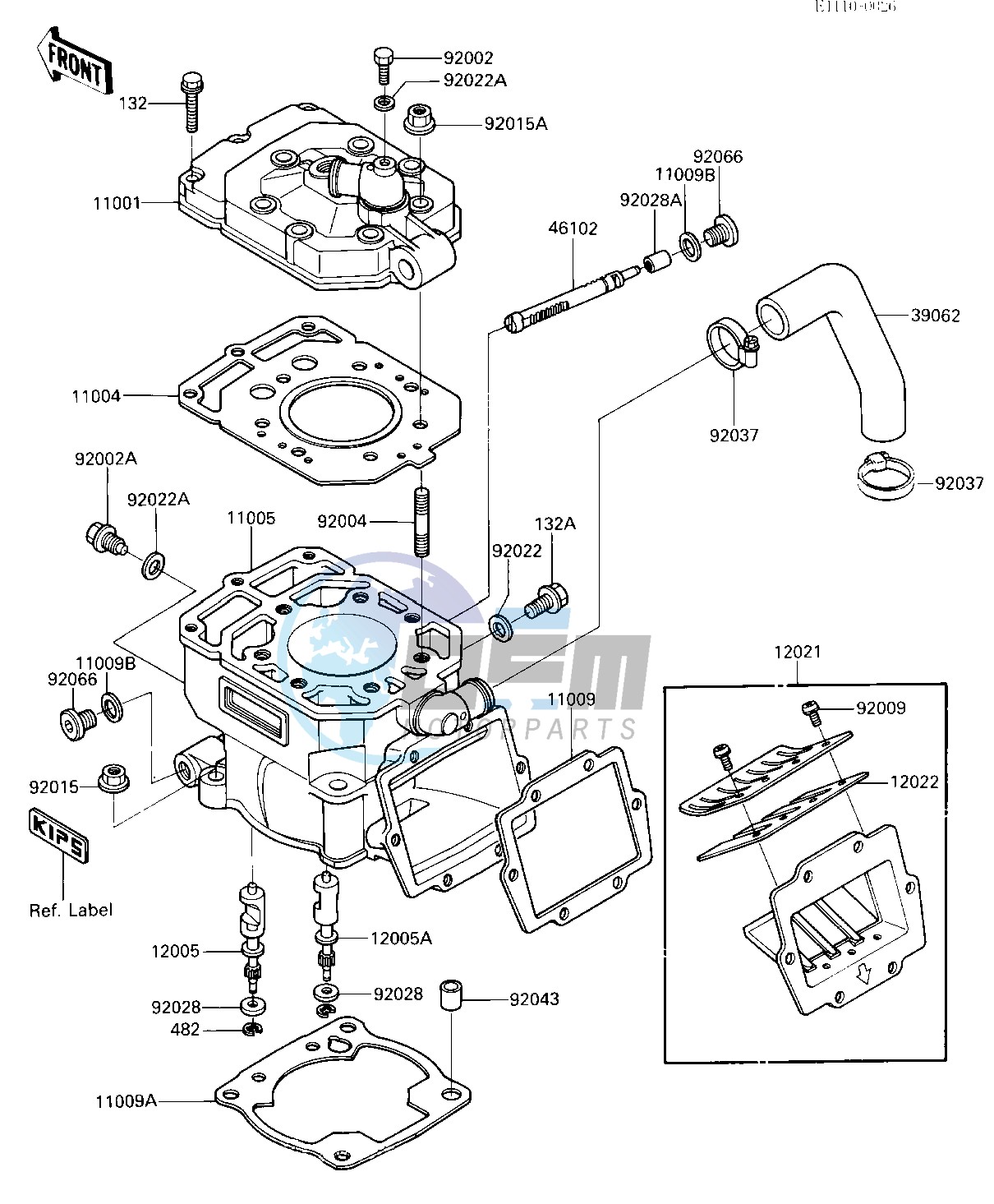 CYLINDER HEAD_CYLINDER_REED VALVE