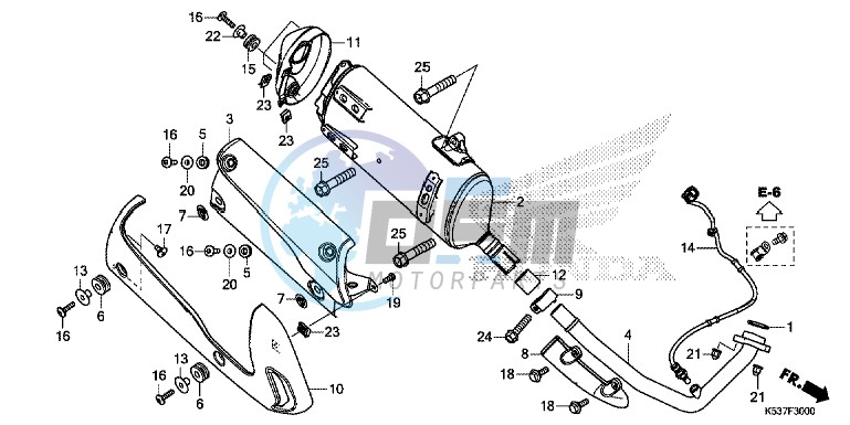 EXHAUST MUFFLER