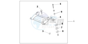 CBF500 drawing CARRIER BRACKET