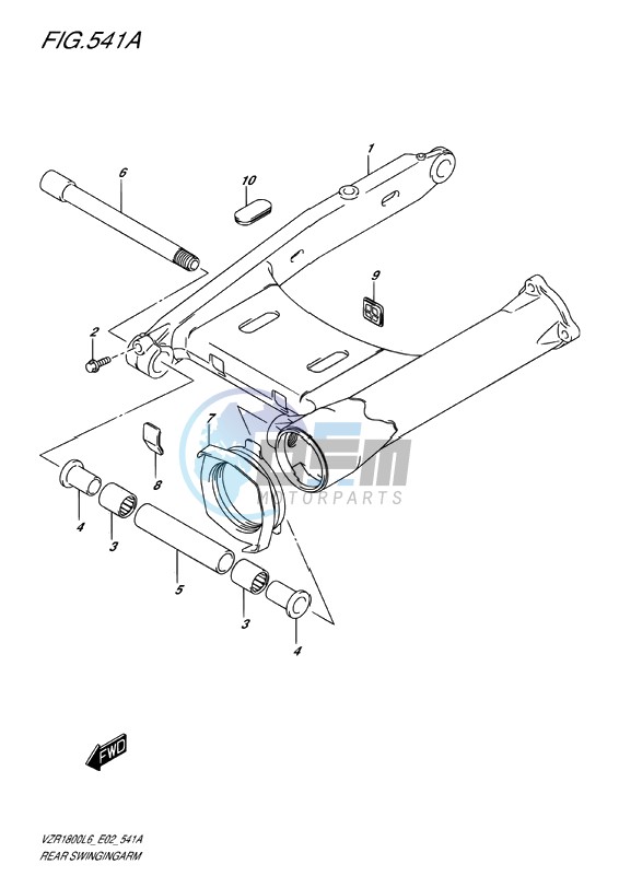 REAR SWINGINGARM