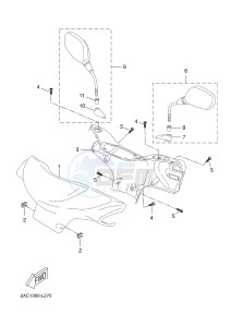 YN50F NEO'S 4 (2ACF 2ACF) drawing COWLING 1