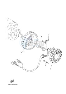 MT07 700 (1WS7 1WS9) drawing GENERATOR