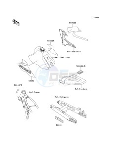 KX 100 C [KX100] (C1-C3) [KX100] drawing LABELS-- KX100-C2- -