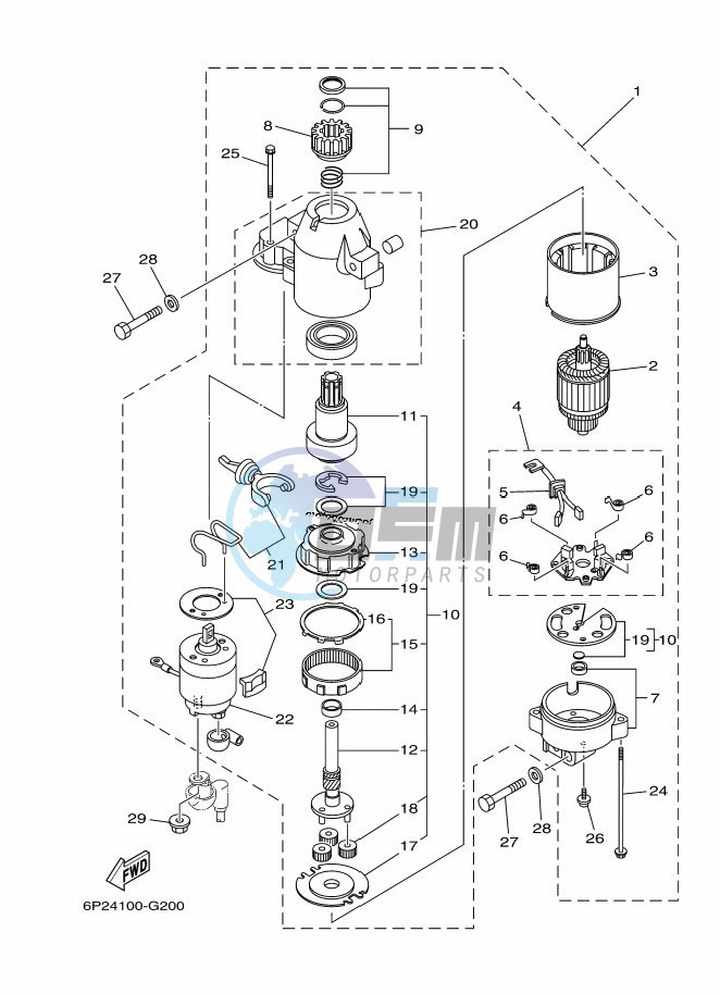 STARTER-MOTOR