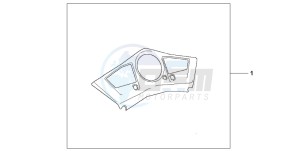 VFR800A drawing METER PANEL