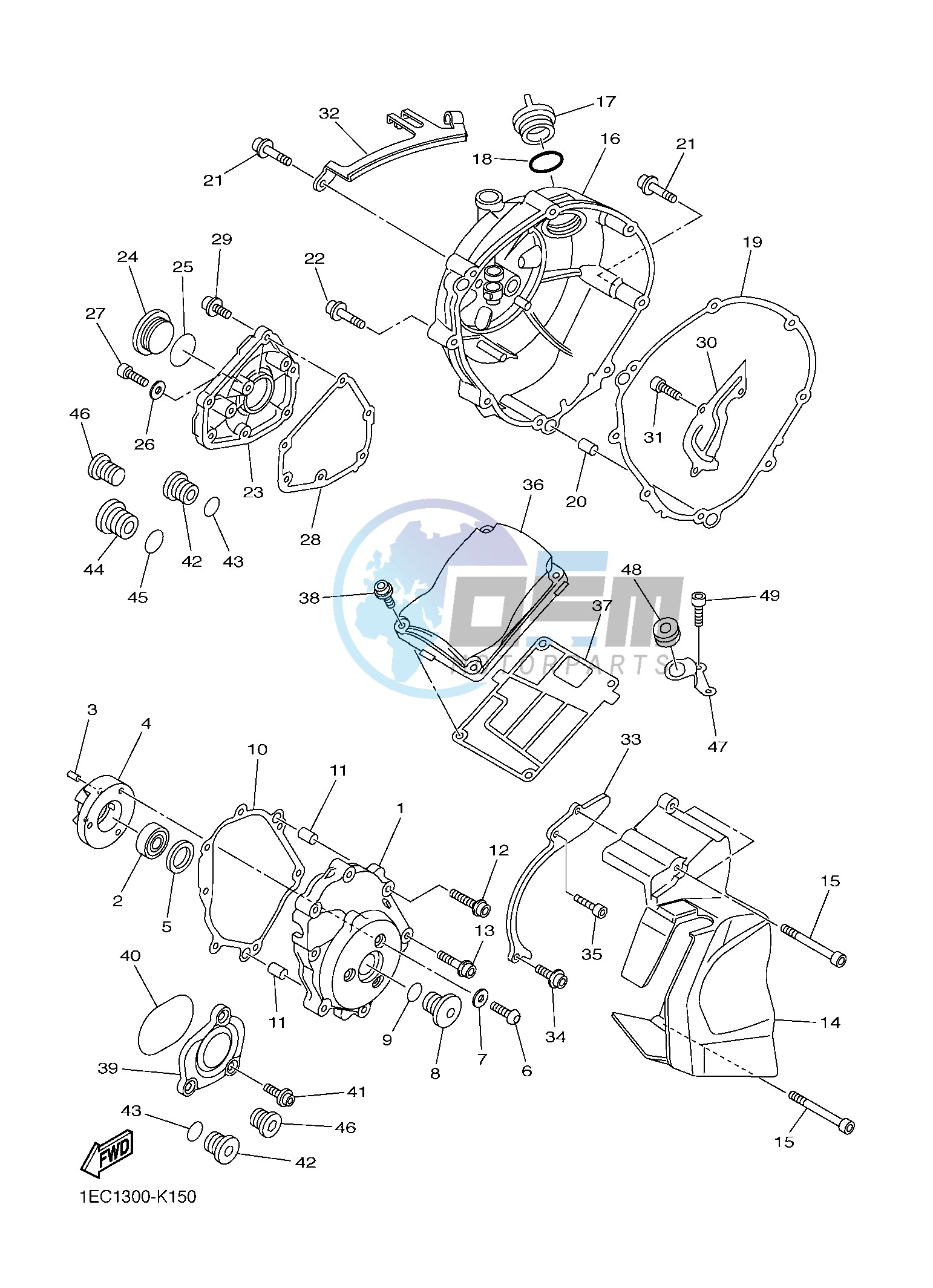 CRANKCASE COVER 1