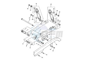 XV S VIRAGO 250 drawing REAR ARM