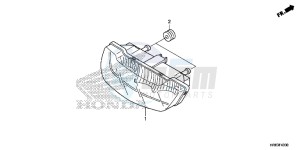 TRX500FA6H Europe Direct - (ED) drawing TAILLIGHT