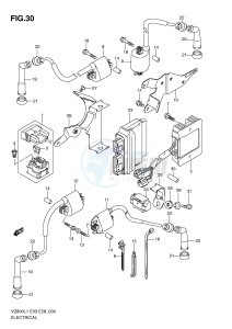 VZ800 (E3-E28) MARAUDER drawing ELECTRICAL (VZ800L1 E3)