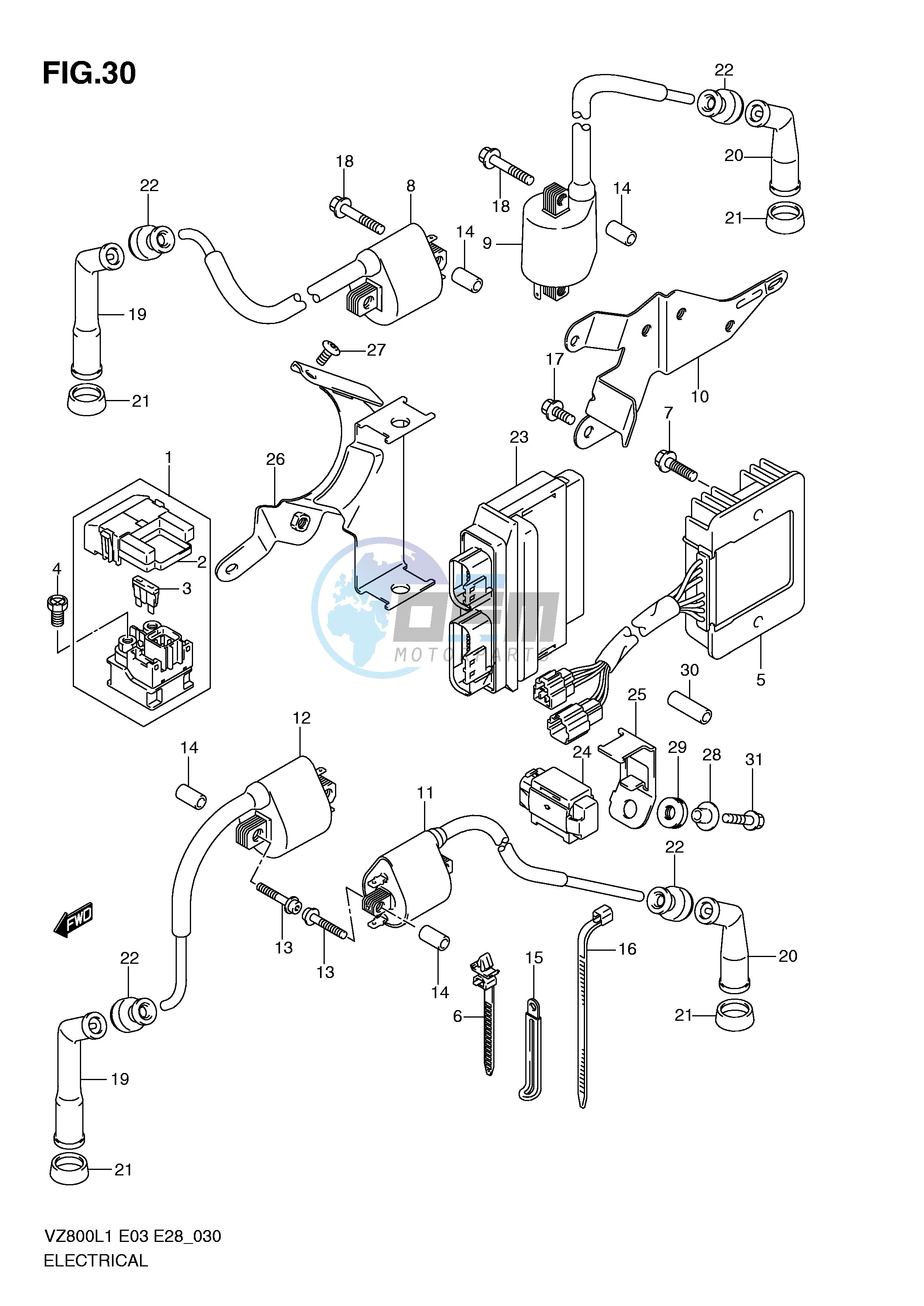 ELECTRICAL (VZ800L1 E3)