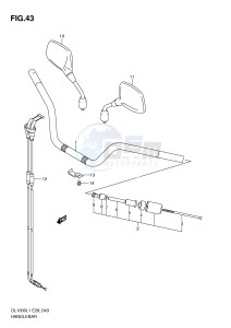 DL1000 (E28) V-Strom drawing HANDLEBAR