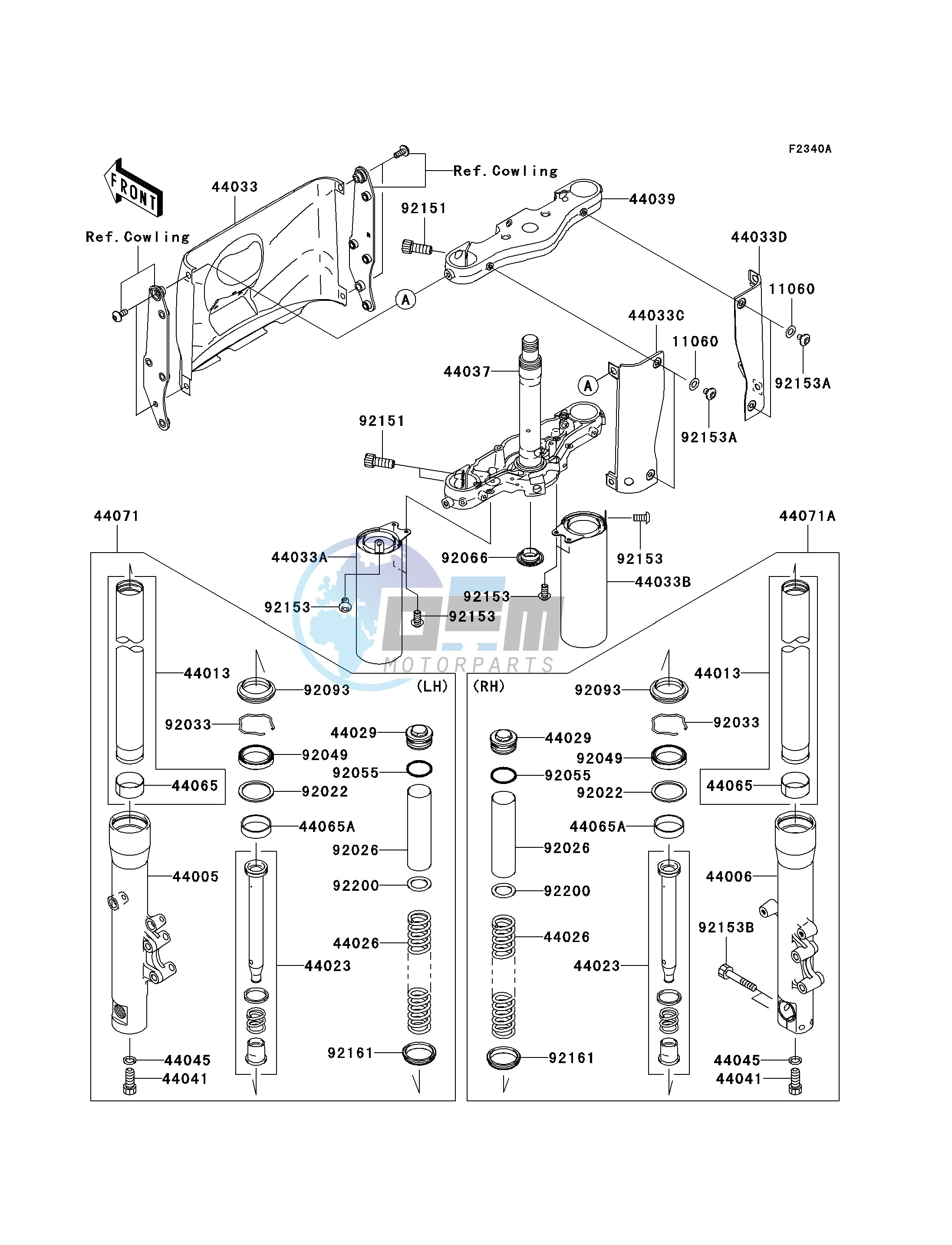 FRONT FORK-- D7F_D7FA_D8F_D8FA- -