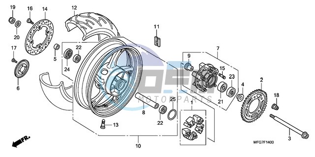 REAR WHEEL