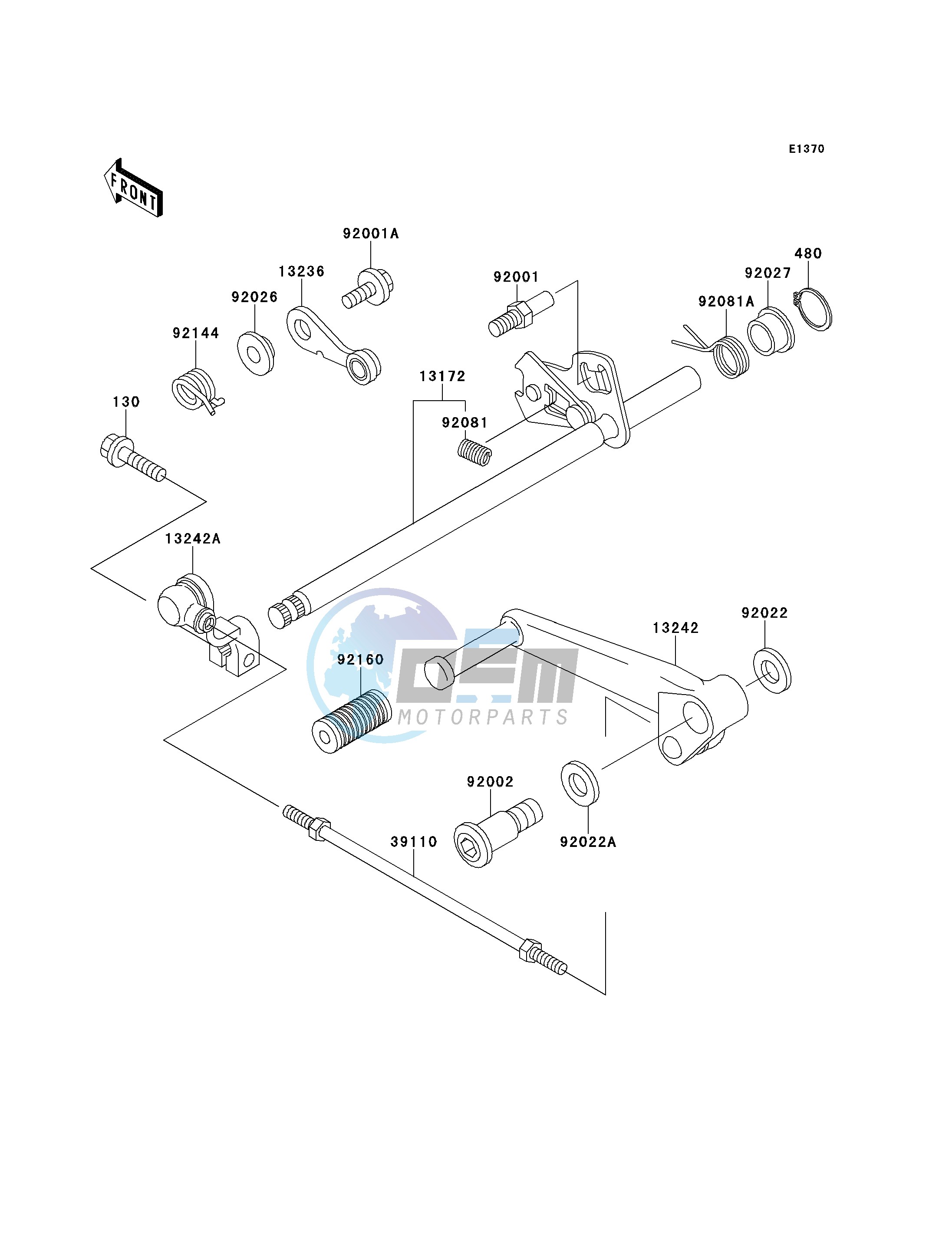 GEAR CHANGE MECHANISM