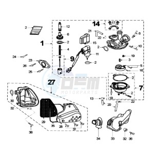 FIGHT EP drawing CARBURETTOR