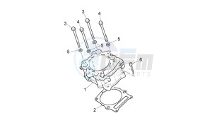 Pegaso Strada-Trail 650 ie drawing Cylinder