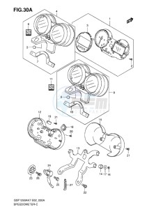 GSF-1250 BANDIT EU drawing SPEEDOMETER