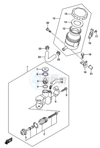 GSX-R1000 ARZ drawing FRONT MASTER CYLINDER