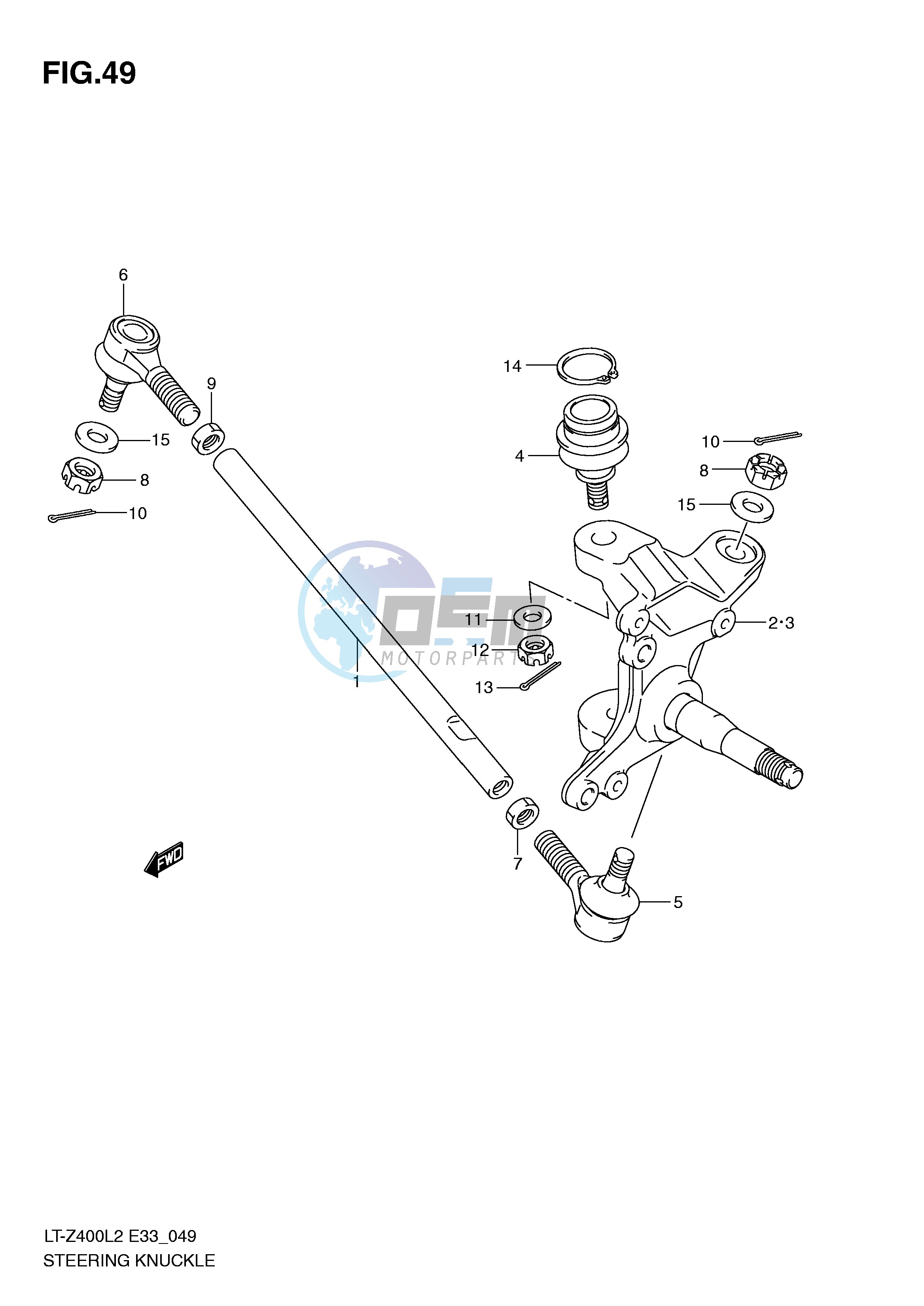 STEERING KNUCKLE