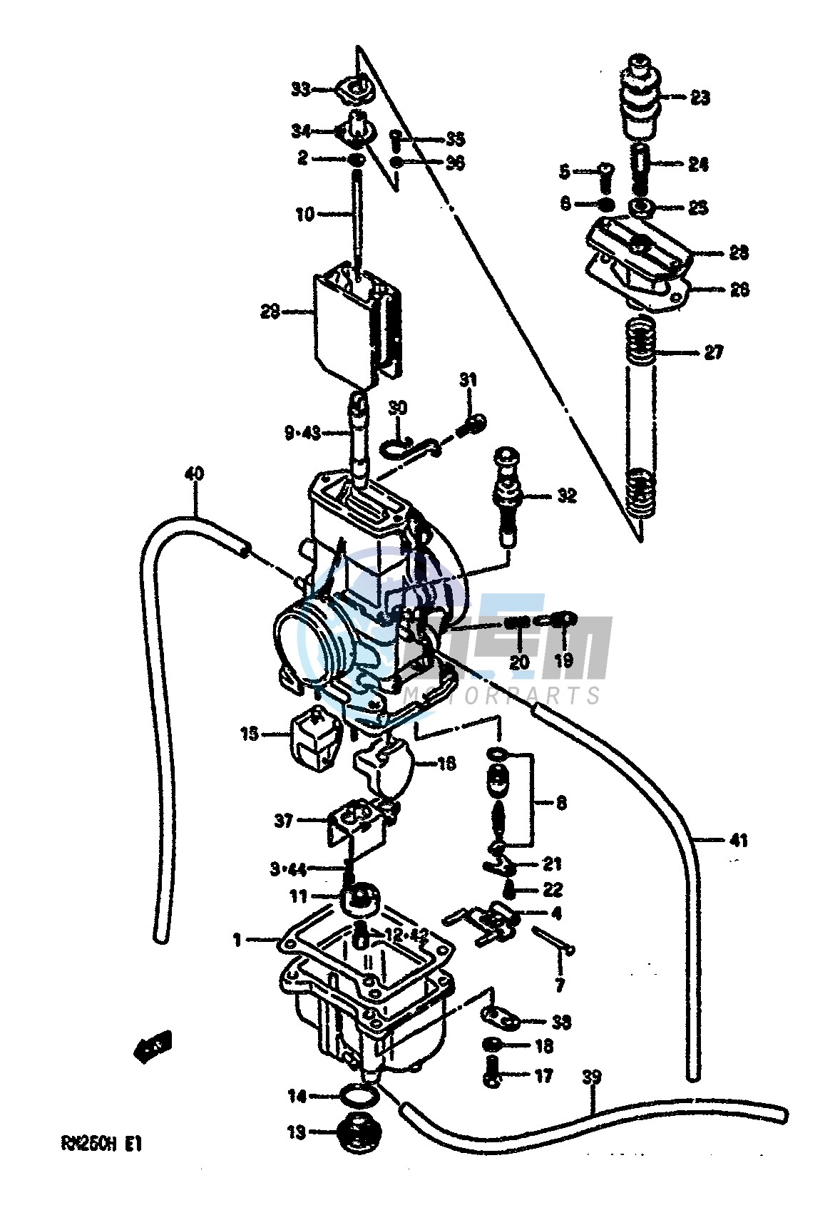 CARBURETOR (MODEL H)