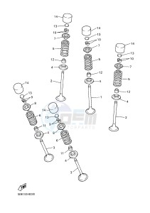 YFZ450R YFZ45YSXG (1TDN) drawing VALVE