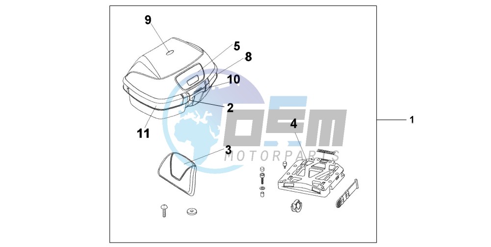 TOP BOX 45L