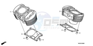 VT750C9 Ireland - (EK / MME) drawing CYLINDER