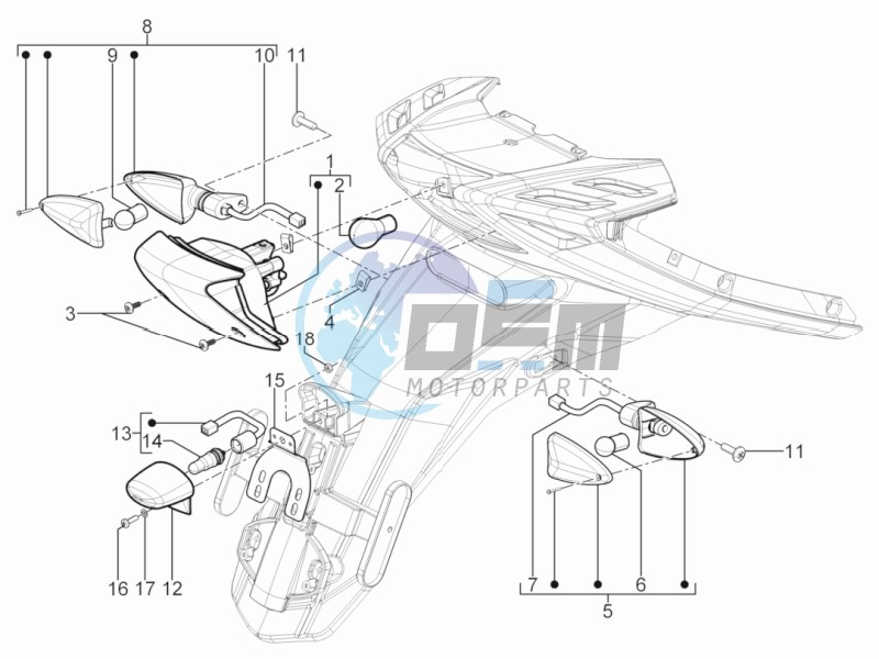 Tail light - Turn signal lamps