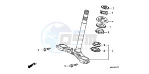 CB600FAC drawing STEERING STEM