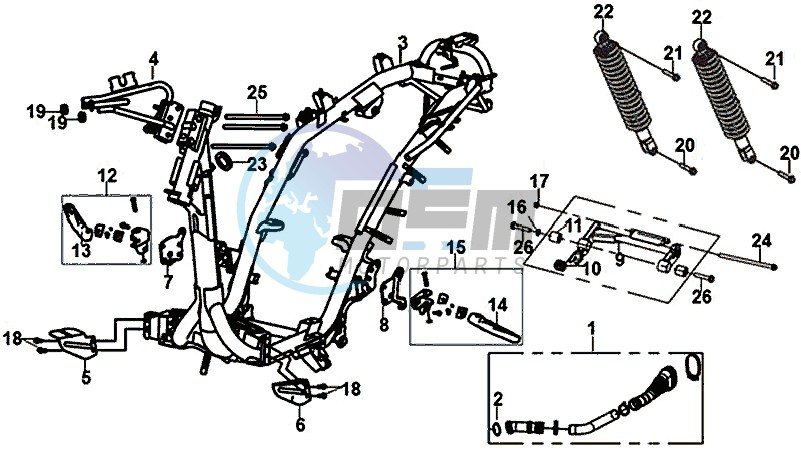 L. CRANK CASE COVER