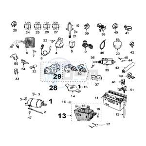 SAT 250 X drawing ELECTRIC PART