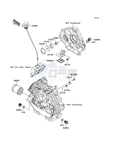 MULE_600 KAF400BBF EU drawing Oil Pump