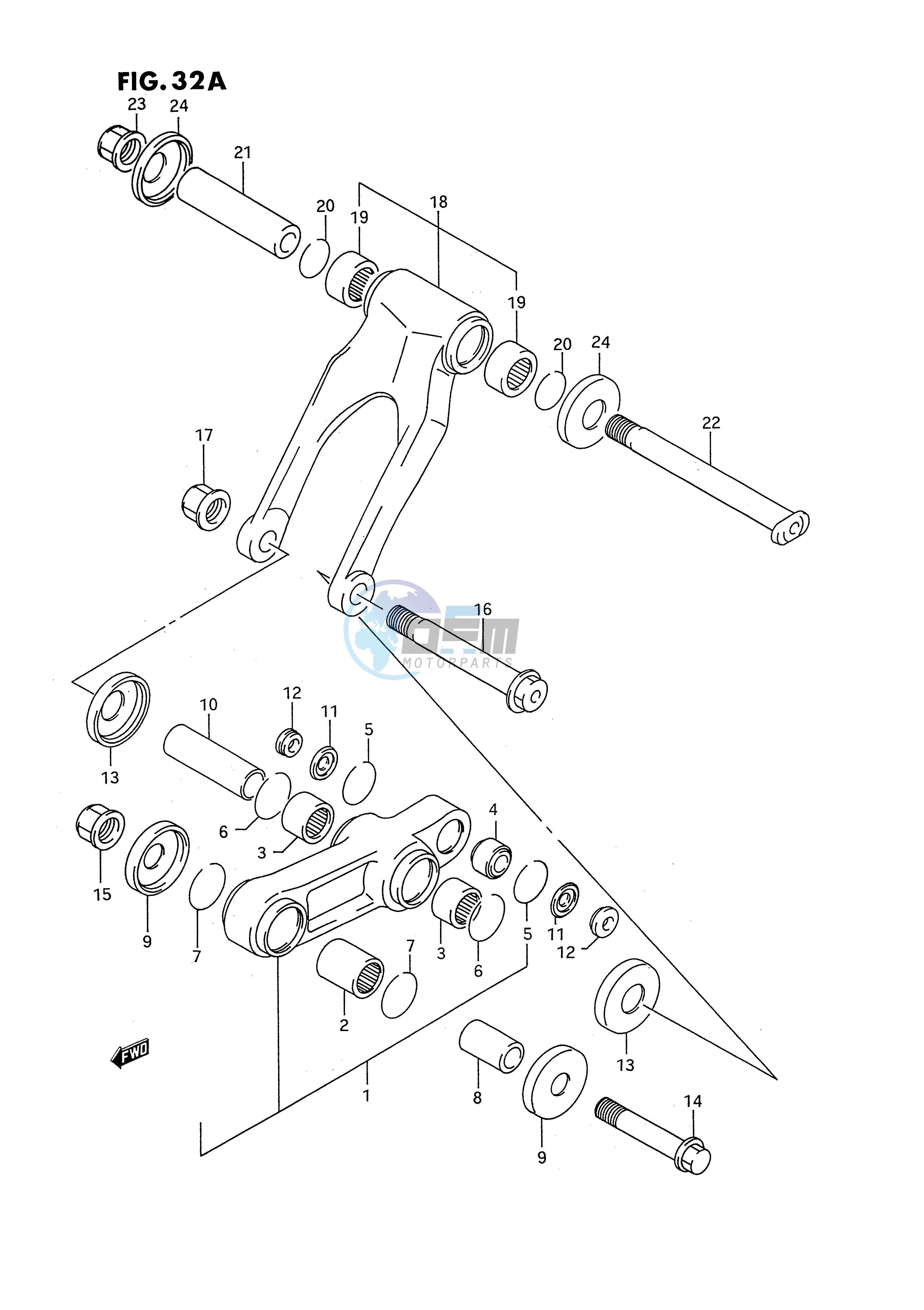 CUSHION LEVER (MODEL P R S)