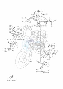 XTZ690 TENERE 700 (BHLA) drawing FUEL TANK 2