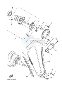 YFM700R YFM70RSXK (2LSS) drawing CAMSHAFT & CHAIN