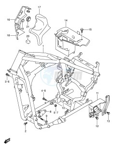 VL800 (E2) VOLUSIA drawing FRAME