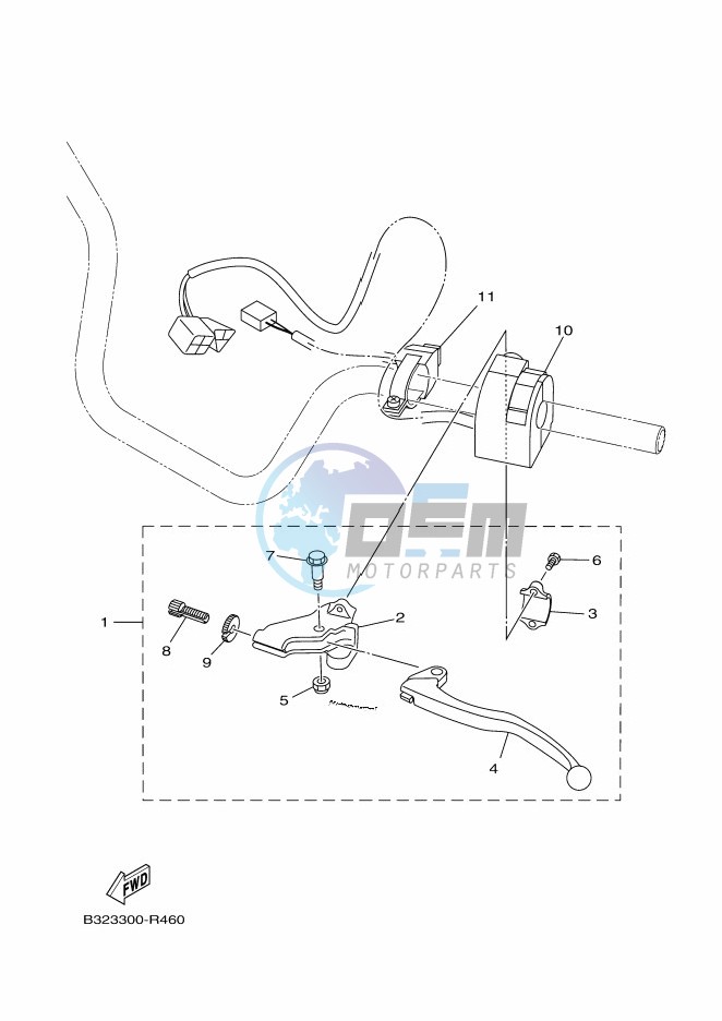 HANDLE SWITCH & LEVER