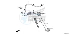 NC700SDC drawing STAND