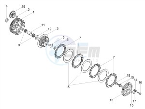 RCR 50 E4 (EMEA) drawing Clutch