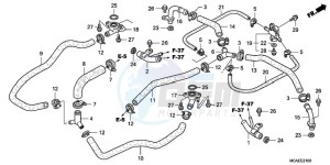 GL1800A UK - (E / MKH) drawing WATER PIPE