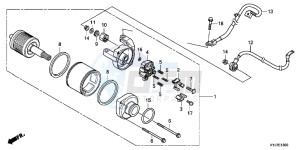 CBR250RD CBR250R 2E - (2E) drawing STARTING MOTOR