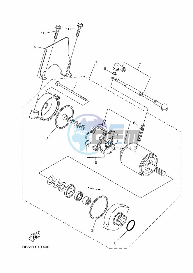 STARTING MOTOR