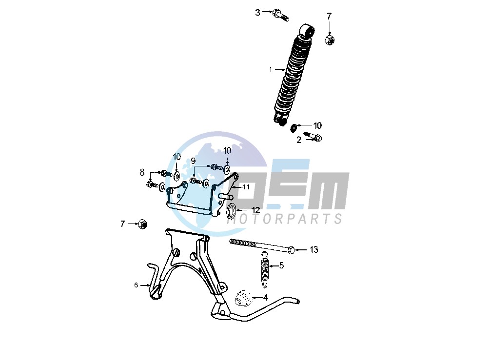 SHOCK ABSORBER STAND