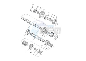 V-MAX 1200 drawing TRANSMISSION